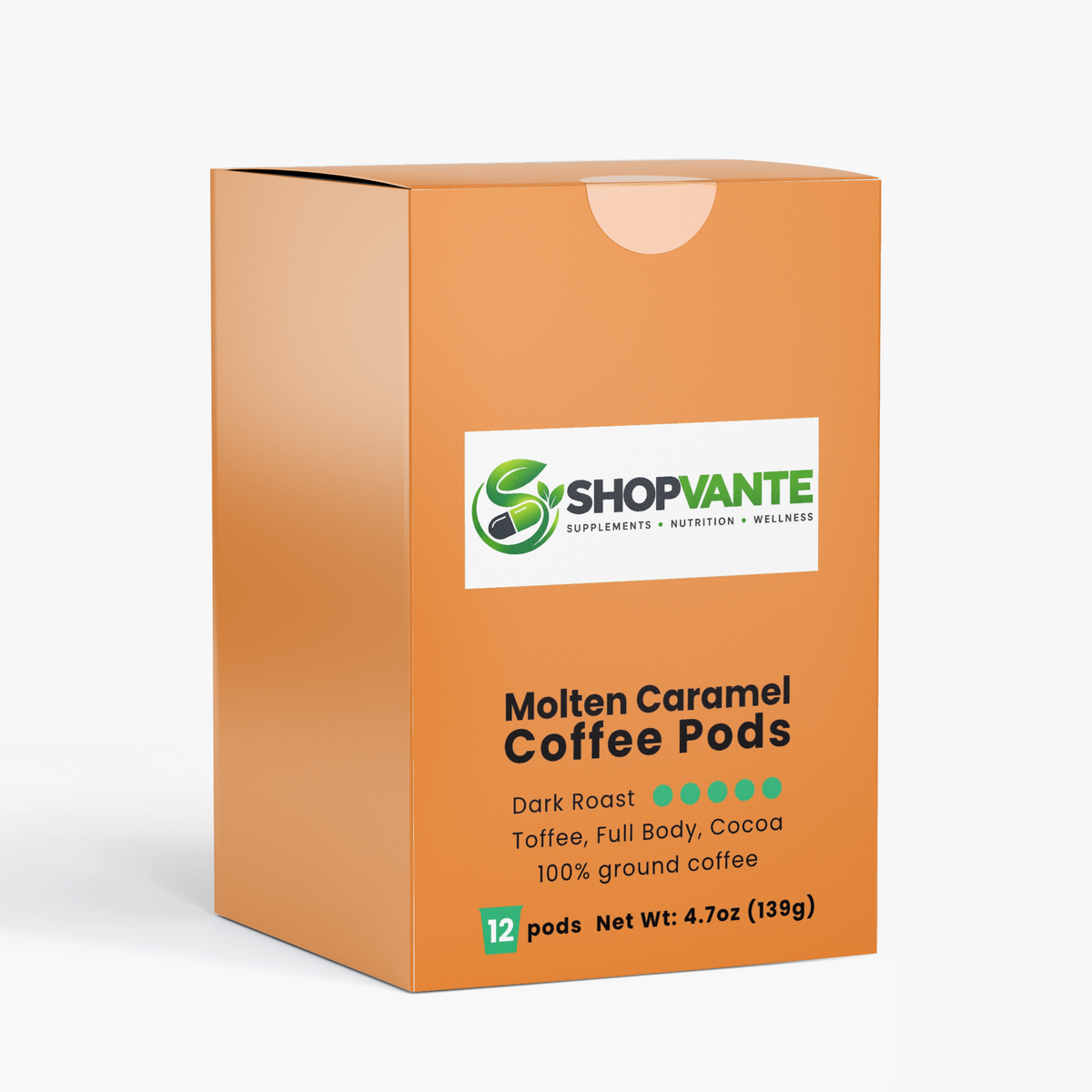 Molten Caramel Coffee Pods (Dark Roast)