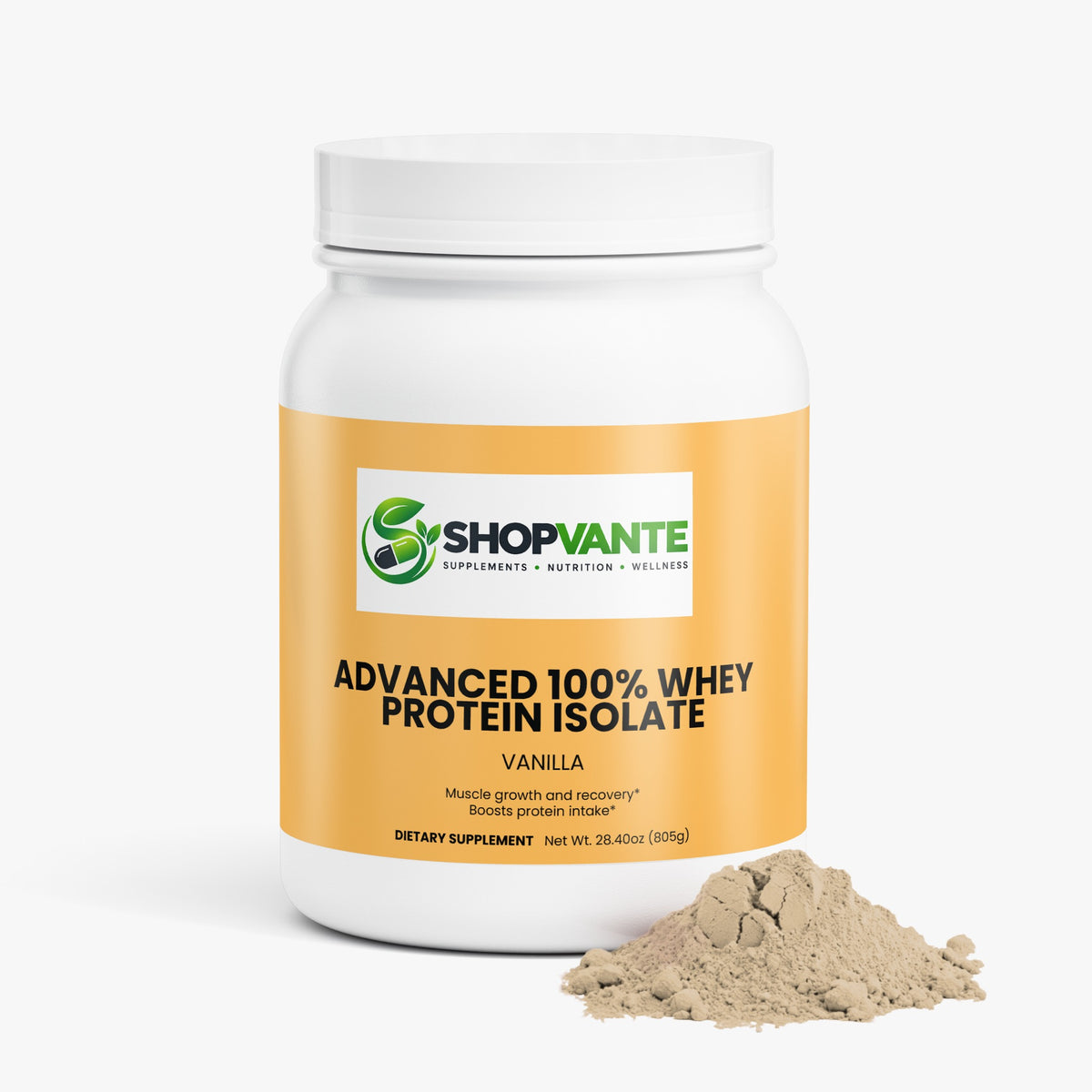 Advanced 100% Whey Protein Isolate (Vanilla)