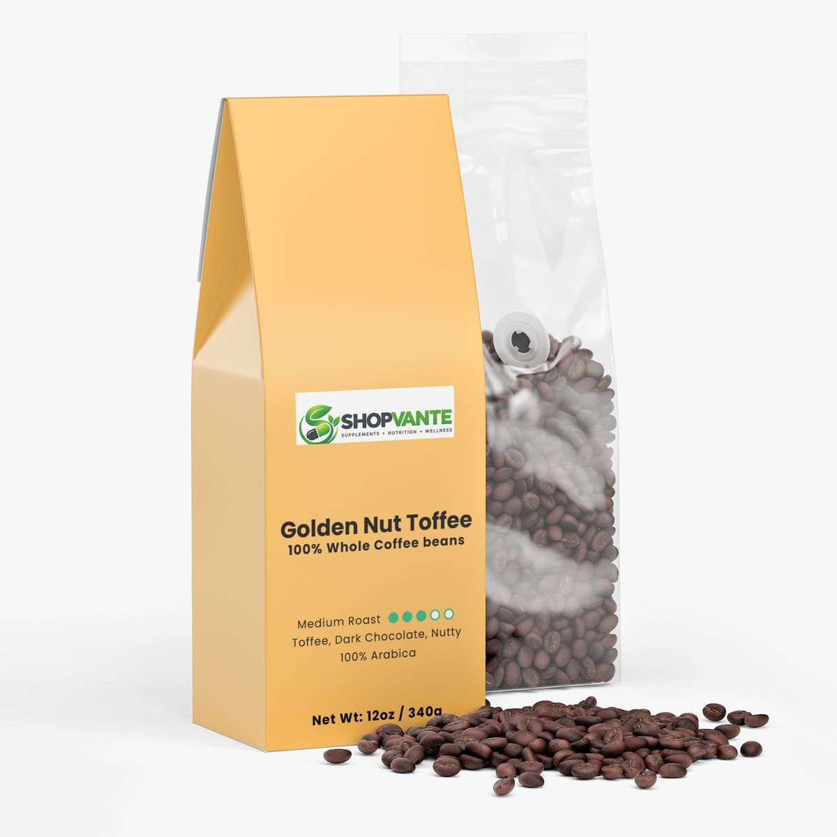 Golden Nut Toffee Coffee (Medium Roast)
