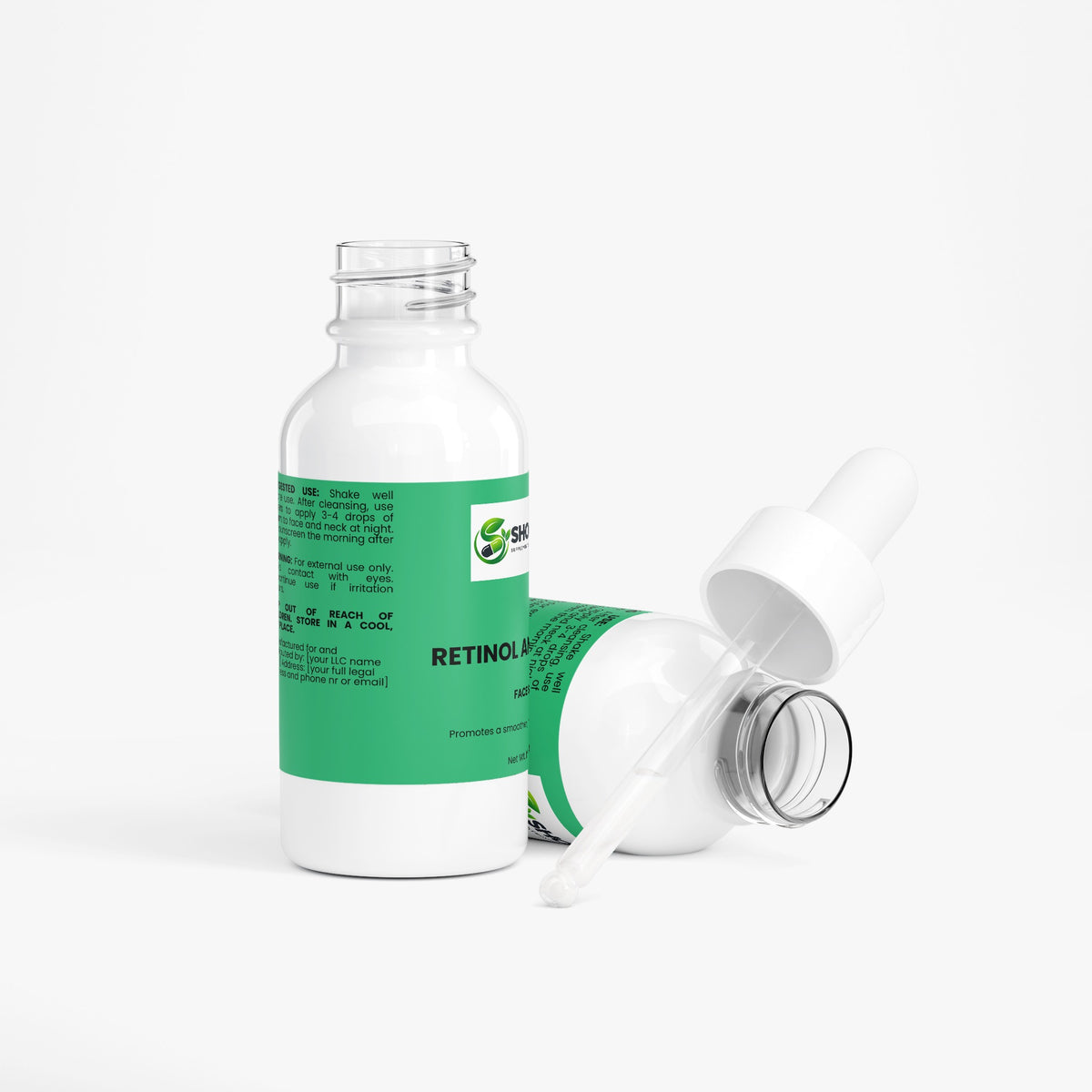 Retinol and Peptide Face Serum