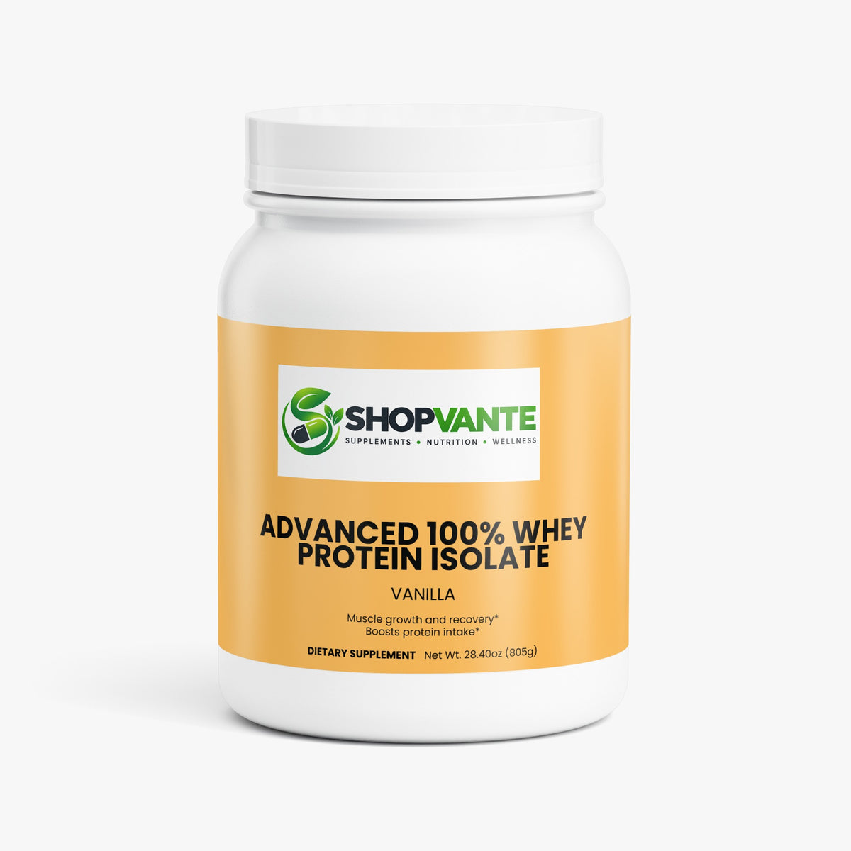 Advanced 100% Whey Protein Isolate (Vanilla)