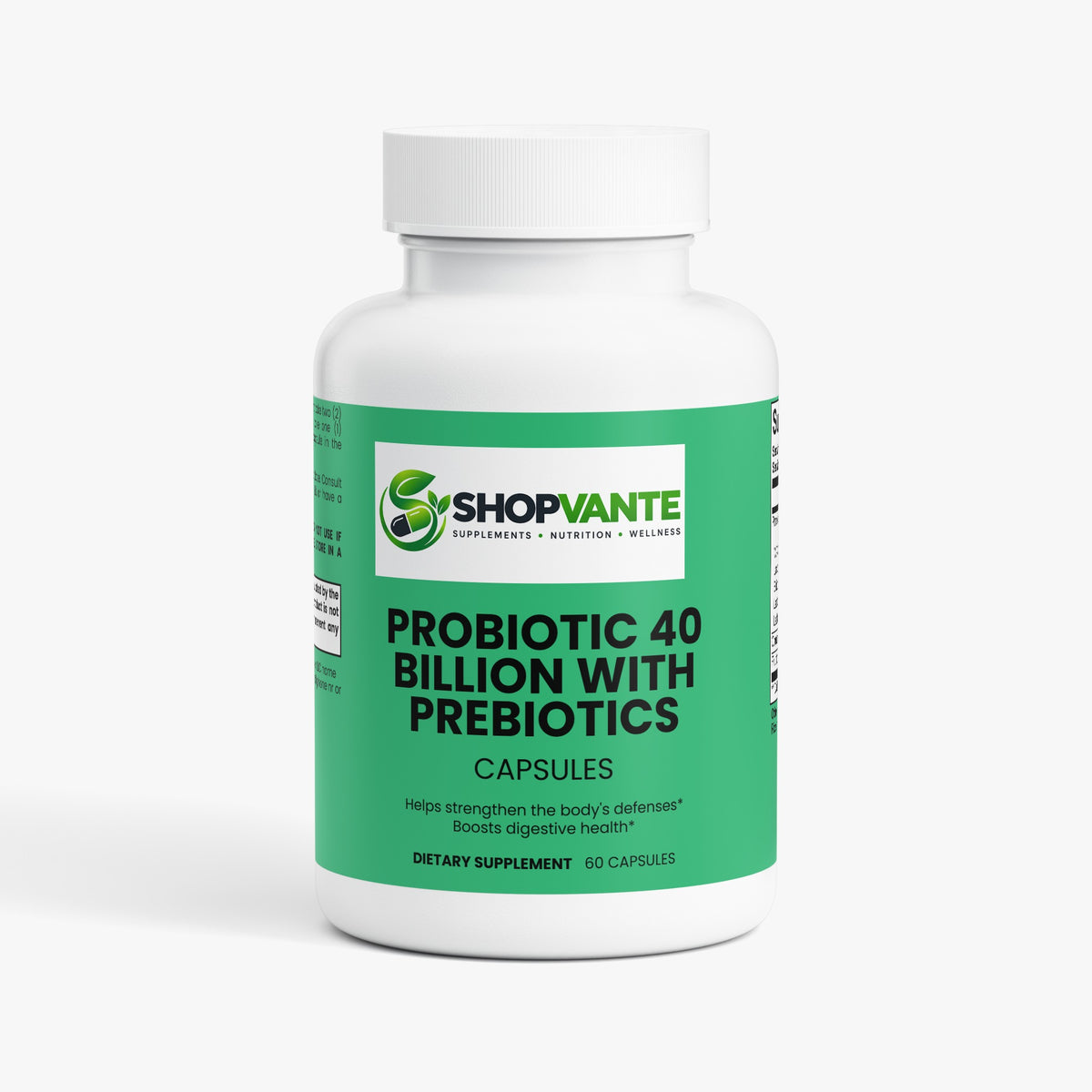 Probiotic 40 Billion with Prebiotics