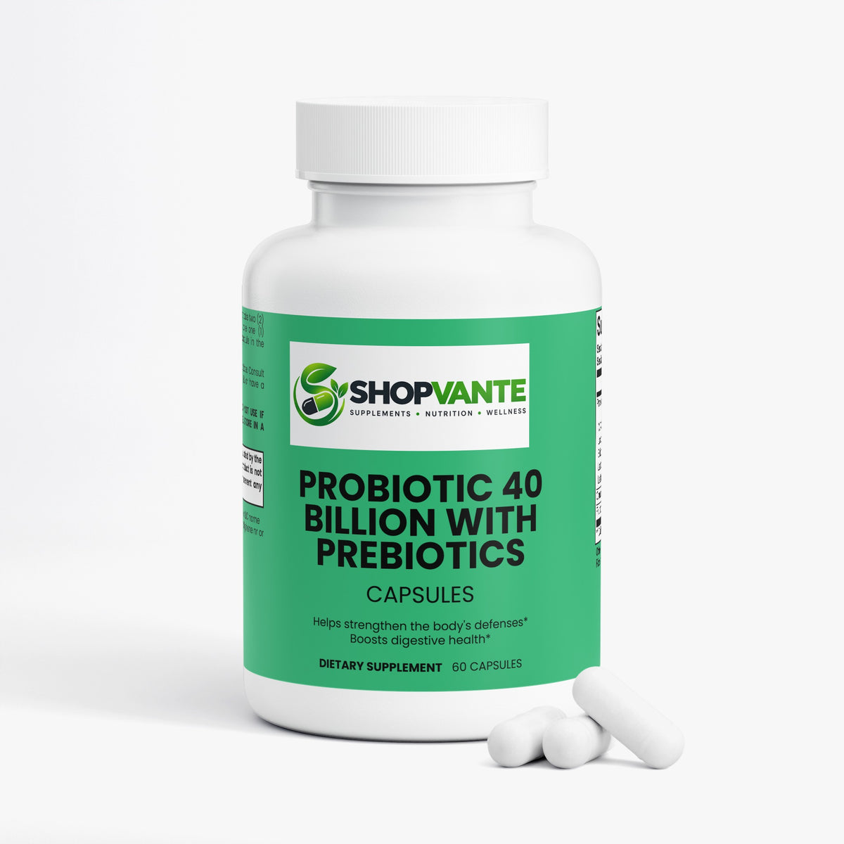 Probiotic 40 Billion with Prebiotics