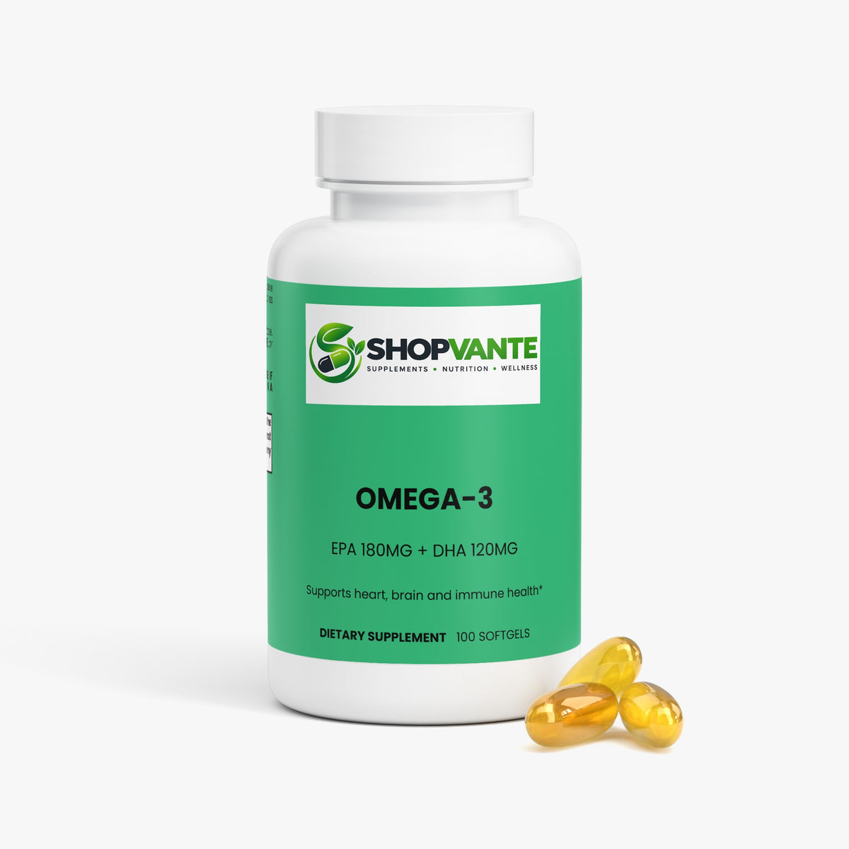 Omega-3 EPA 180mg + DHA 120mg