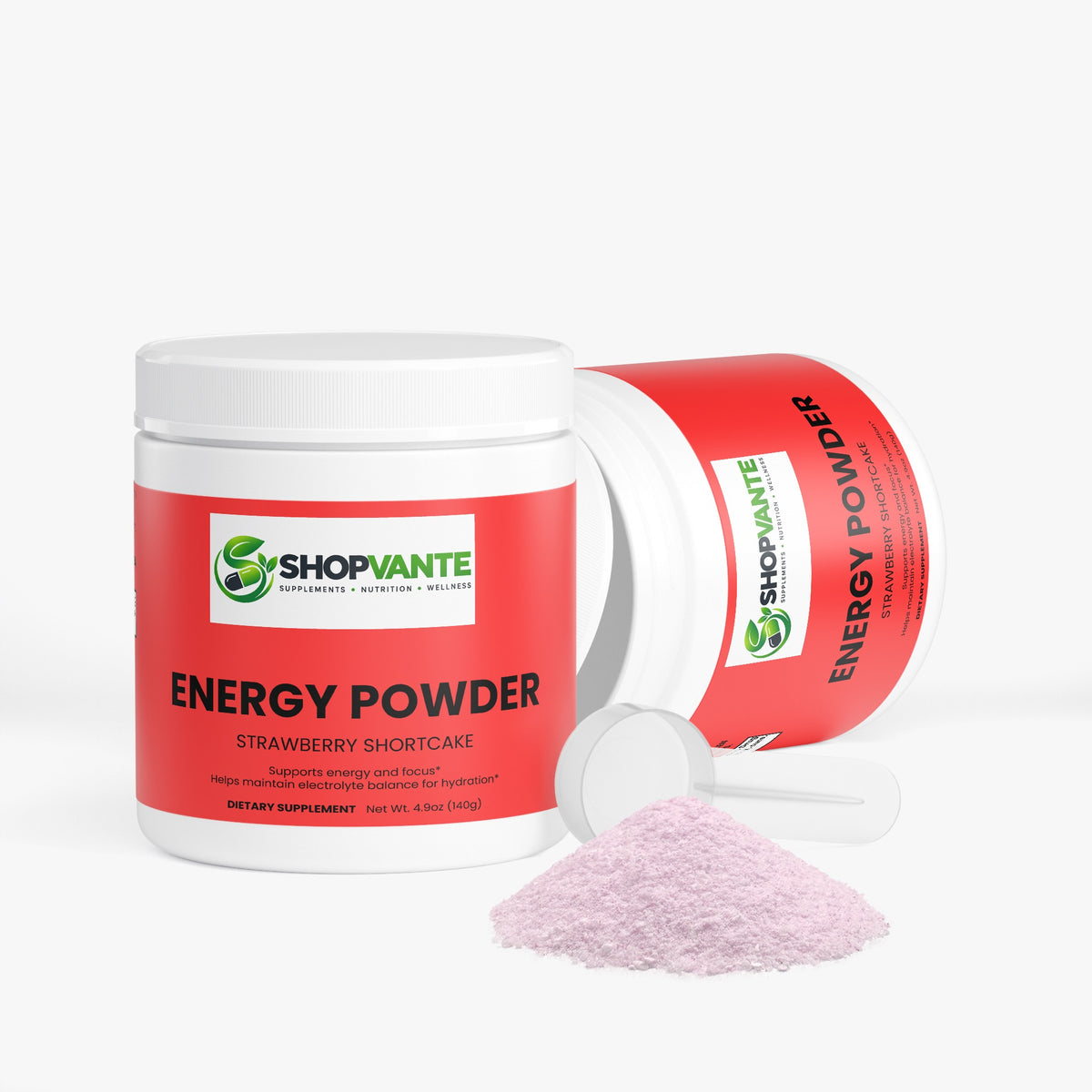 Energy Powder (Strawberry Shortcake)