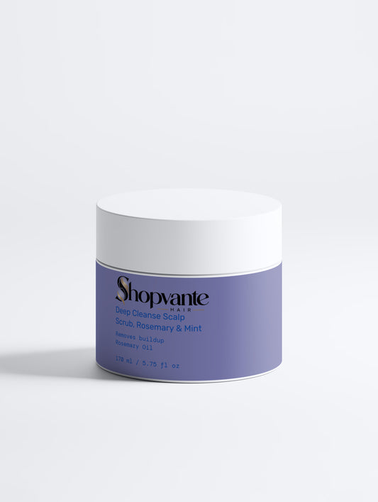Deep Cleanse Scalp Scrub, Rosemary & Mint