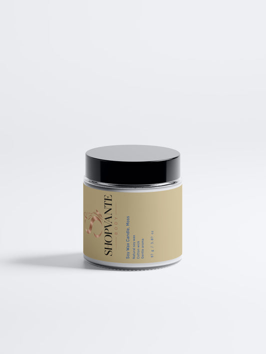 Soy Wax Candle, Moss
