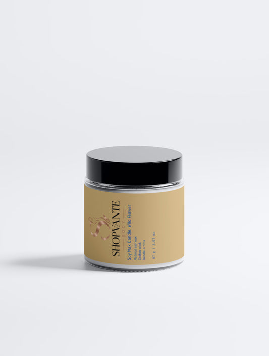 Soy Wax Candle, Wild Flower