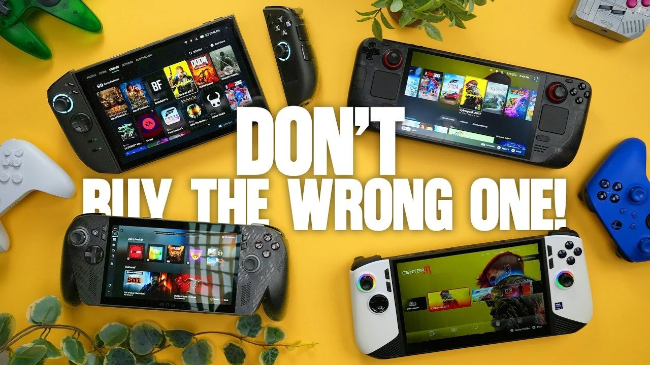 Best Gaming Handhelds 2025 : Full Guide for Windows & SteamOS Gamers Best Gaming Handhelds 2025 : Full Guide for Windows & SteamOS Gamers