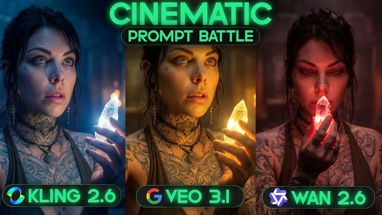 Kling 2.6 vs Veo 3.1 vs WAN 2.6 : AI Video Quality Compared Kling 2.6 vs Veo 3.1 vs WAN 2.6 : AI Video Quality Compared