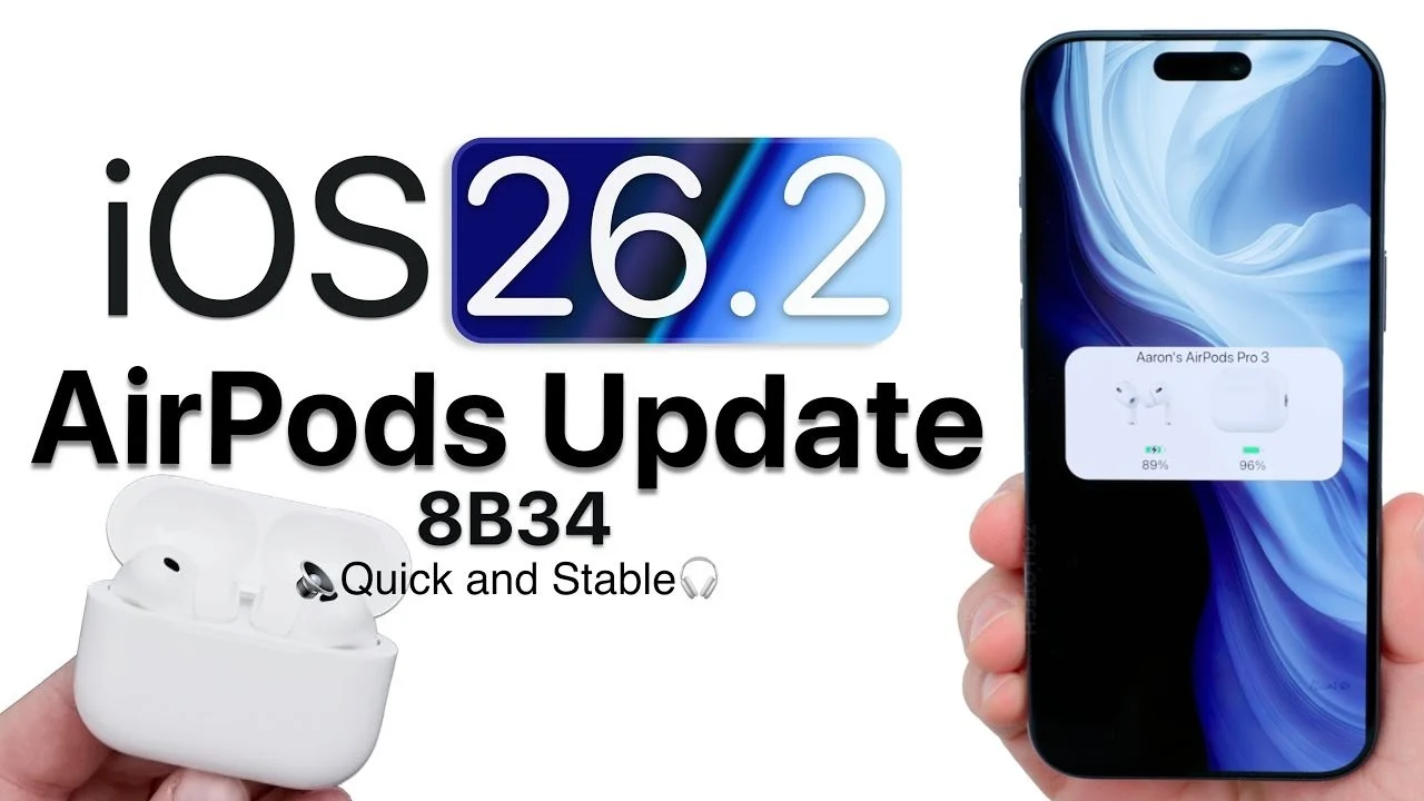 AirPods Update 8B34: Unlocking the Best of iOS 26.2 AirPods Update 8B34: Unlocking the Best of iOS 26.2