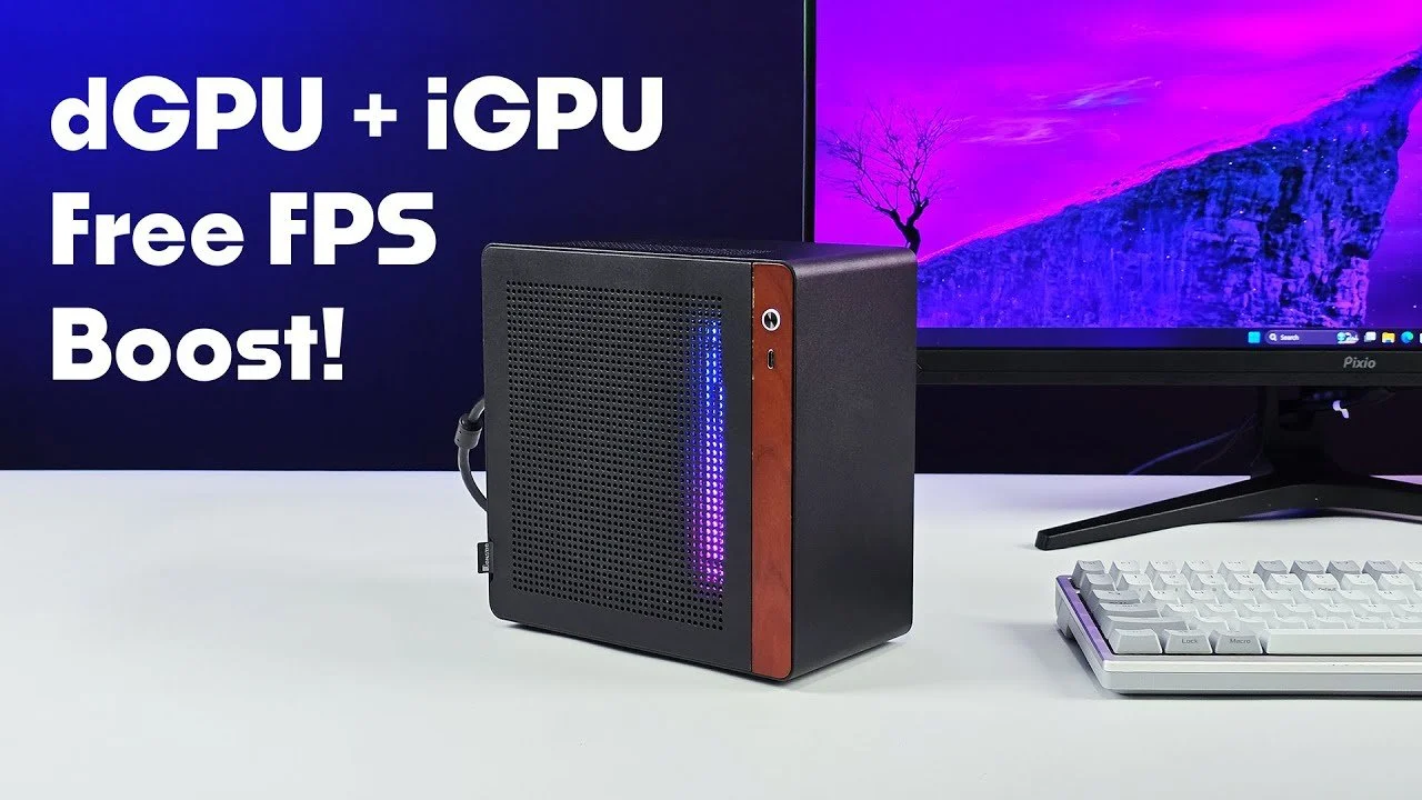 Wild GPU Pairing Gaming Setup : AMD 8700G iGPU & Intel Arc Pro B50 for Lossless Scaling and Smooth Gameplay Wild GPU Pairing Gaming Setup : AMD 8700G iGPU & Intel Arc Pro B50 for Lossless Scaling and Smooth Gameplay