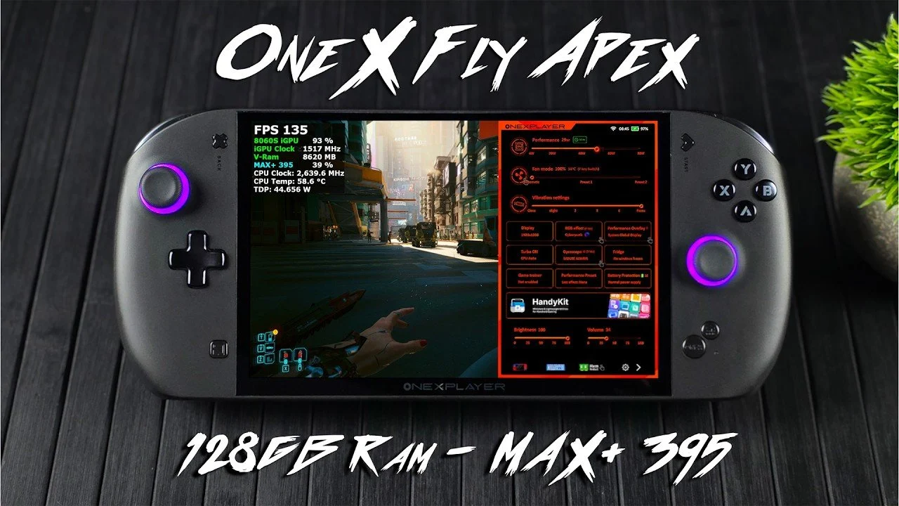 ONEXFLY APEX Handheld Hands On Benchmarks : Gaming Speed You Can Feel ONEXFLY APEX Handheld Hands On Benchmarks : Gaming Speed You Can Feel