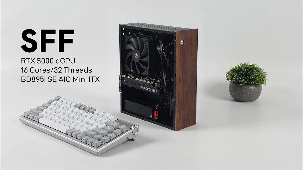 Build a Quiet SFF Gaming PC : Fast 1440p From Low-Profile RTX 5060