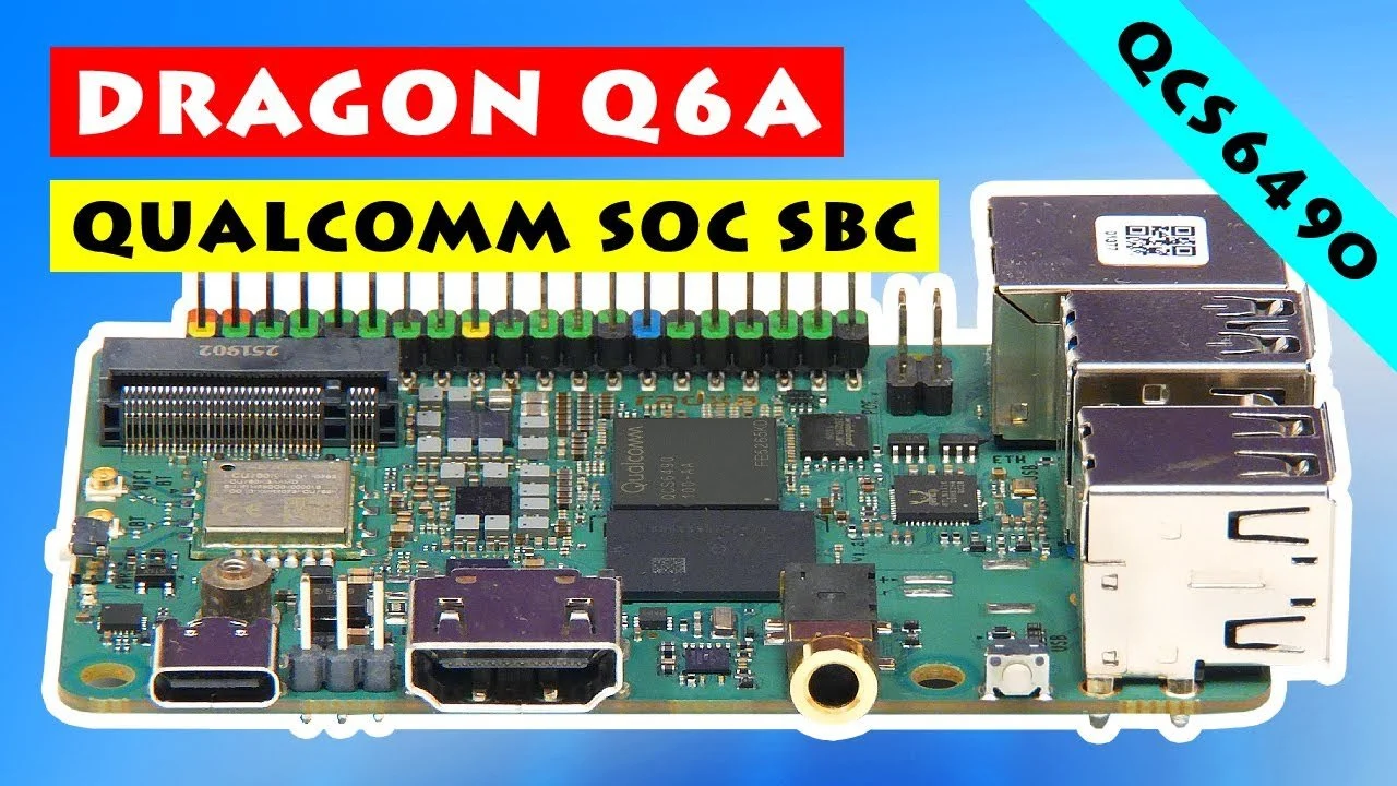 Affordable Qualcomm Dragon Q6A Mini PC with Fast UFS Storage & NVMe Support