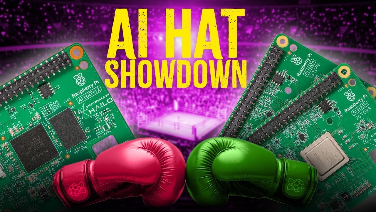Raspberry Pi AI HATs Compared : Which Fits Your AI Projects Needs Best?