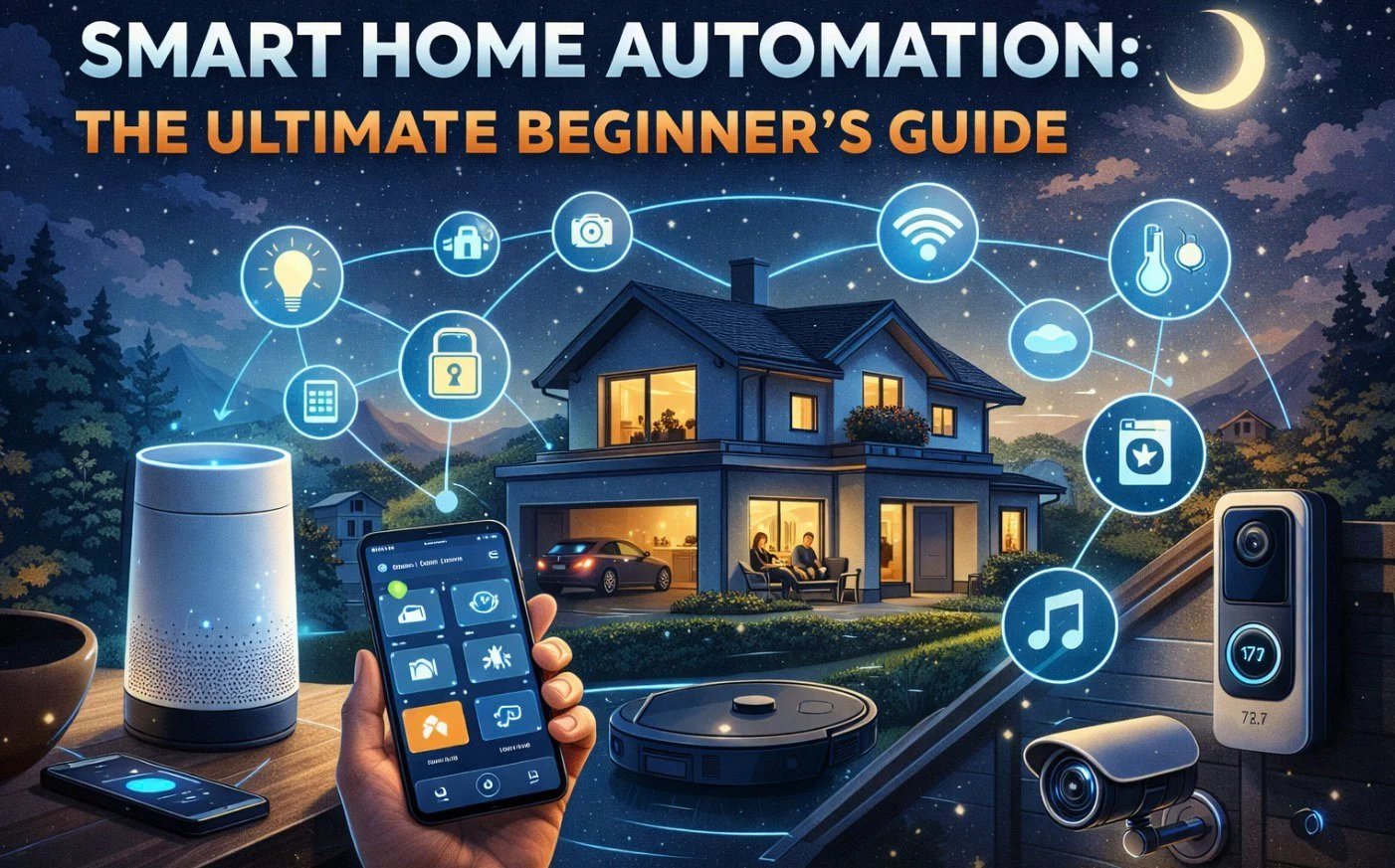 Build a Smarter Home, One Easy Upgrade at a Time : Home Automation Beginners Guide 2026 Build a Smarter Home, One Easy Upgrade at a Time : Home Automation Beginners Guide 2026