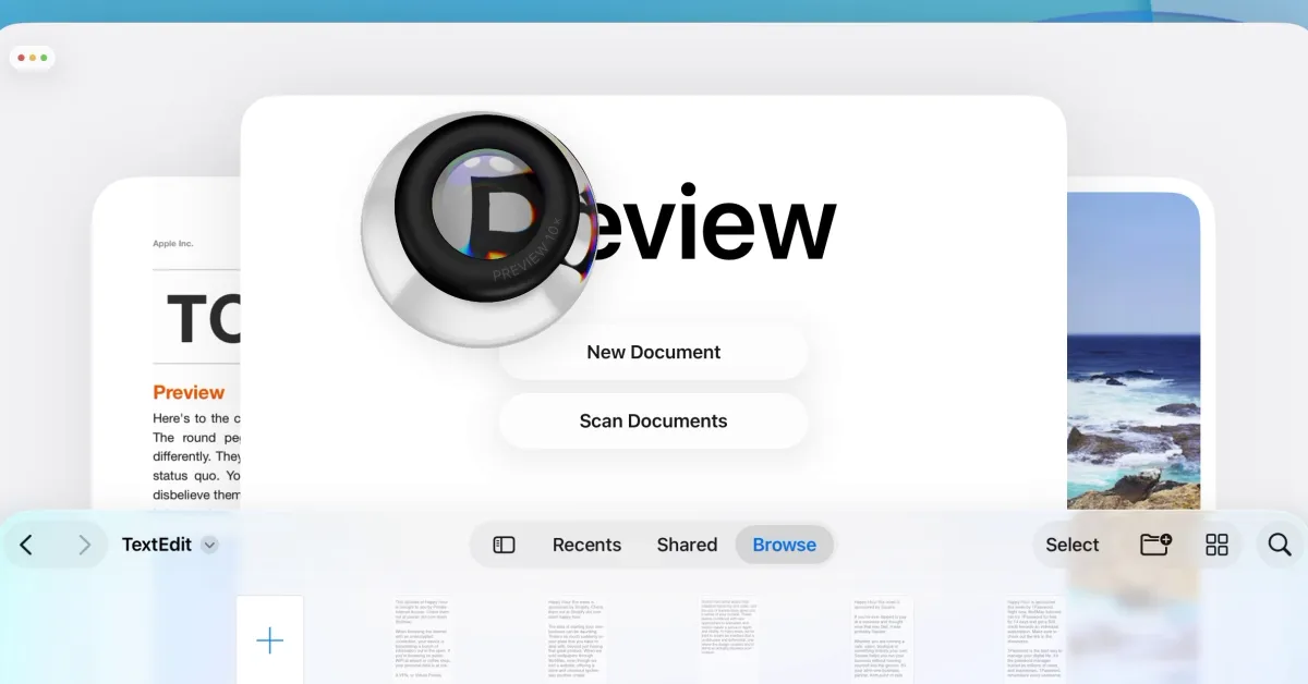 The new Preview app has a fun interactive Liquid Glass easter egg The new Preview app has a fun interactive Liquid Glass easter egg