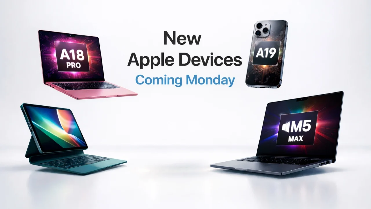 Apple’s New Product Launch Starts Monday: iPhone, iPads, and MacBooks