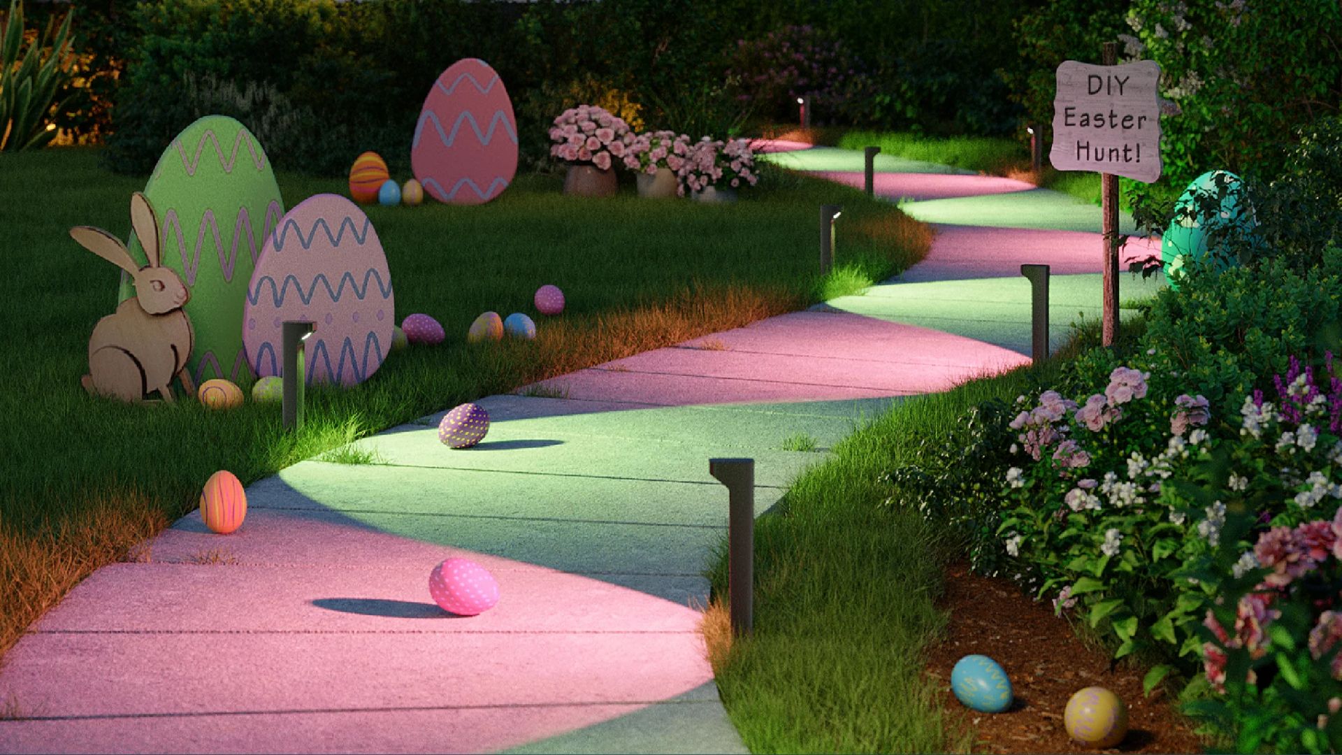 New Govee Outdoor Pathway Lights 2 Lite bring S‑shaped color effects to your garden