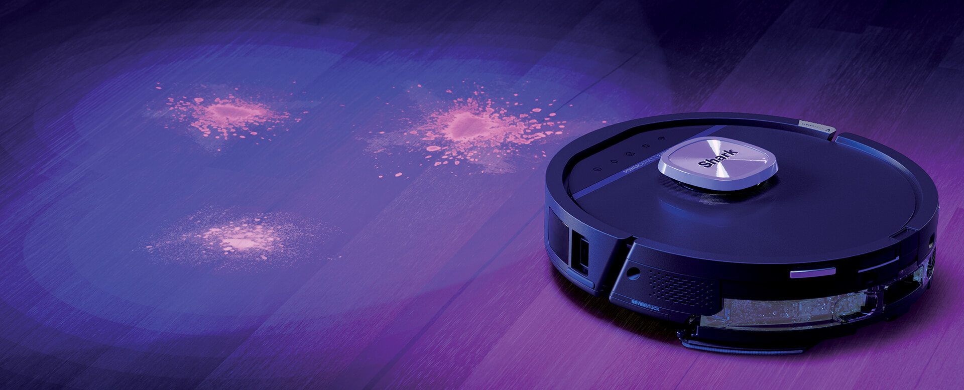 Shark’s new robot vacuum uses UV to show just how dirty your floors are
