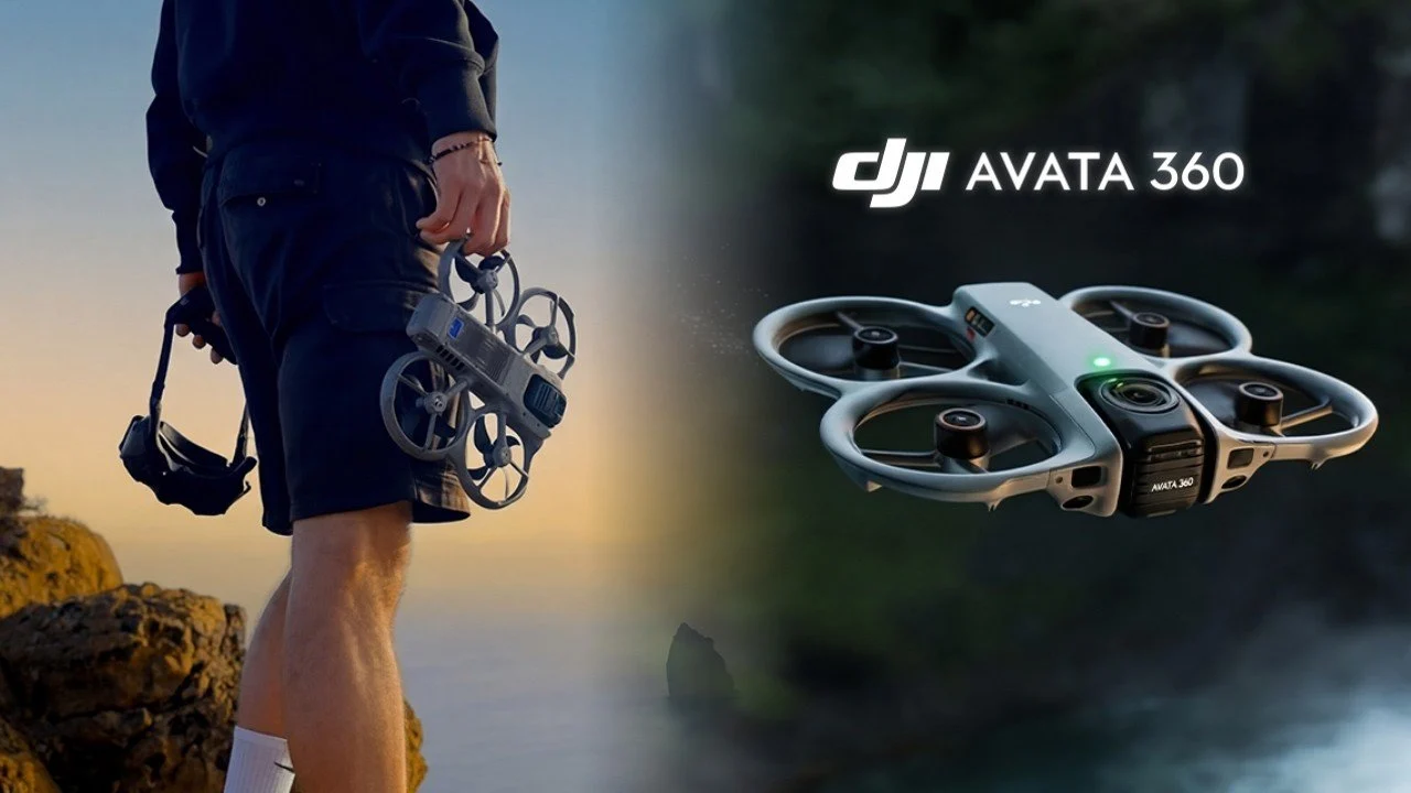 DJI Avata 360 Camera Drone Hands-On Review : Specs, Battery Life & Video Quality DJI Avata 360 Camera Drone Hands-On Review : Specs, Battery Life & Video Quality