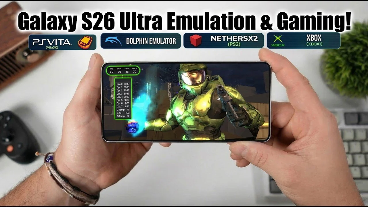 Samsung Galaxy S26 Ultra Emulation & Gaming Review