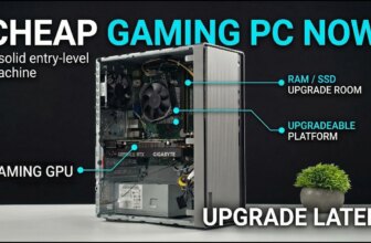 $350 Perfect Budget Gaming PC : Easily Handles Modern 1080P Gaming