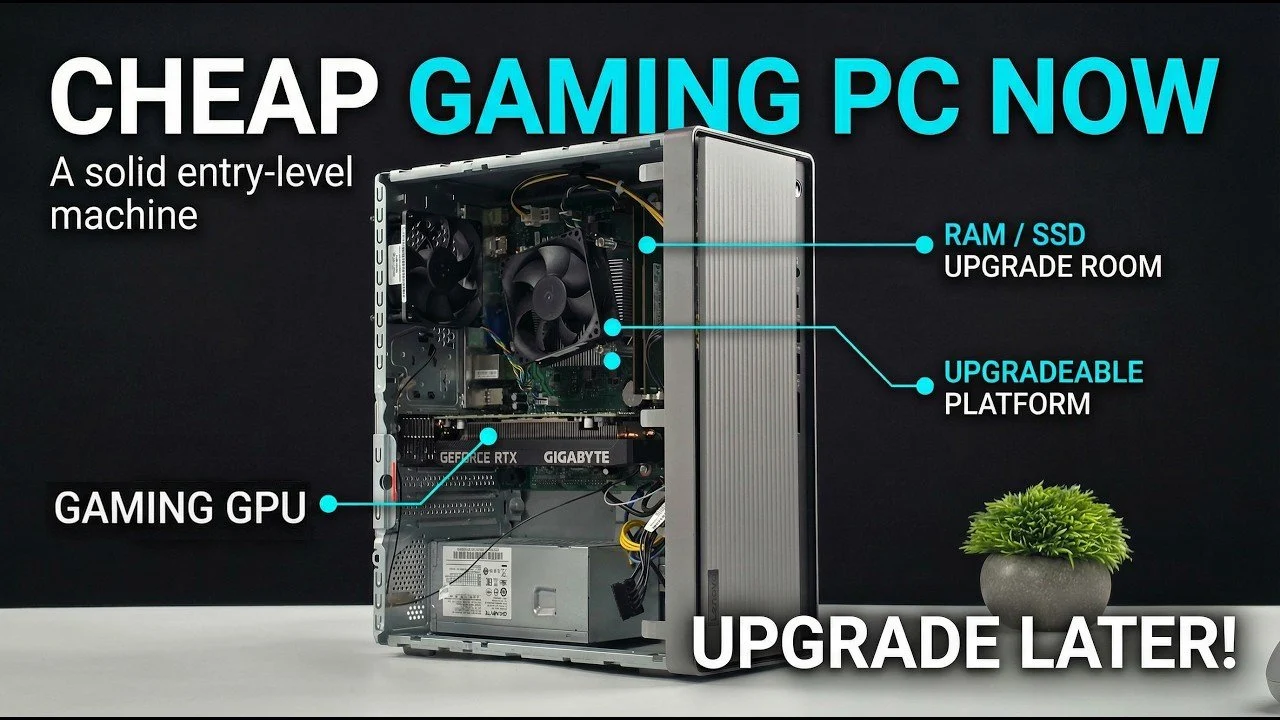 0 Perfect Budget Gaming PC : Easily Handles Modern 1080P Gaming