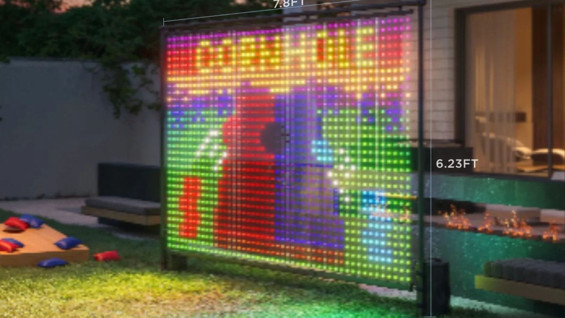 Govee’s new LED Lightwall comes with its own frame