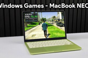 MacBook Neo Playing Windows Games at 90 FPS