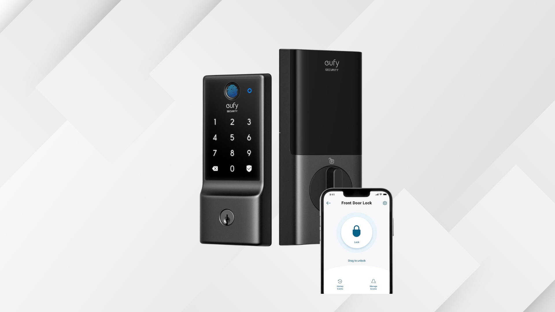 Upgrade your front door for under  with Eufy’s C220 fingerprint smart lock
