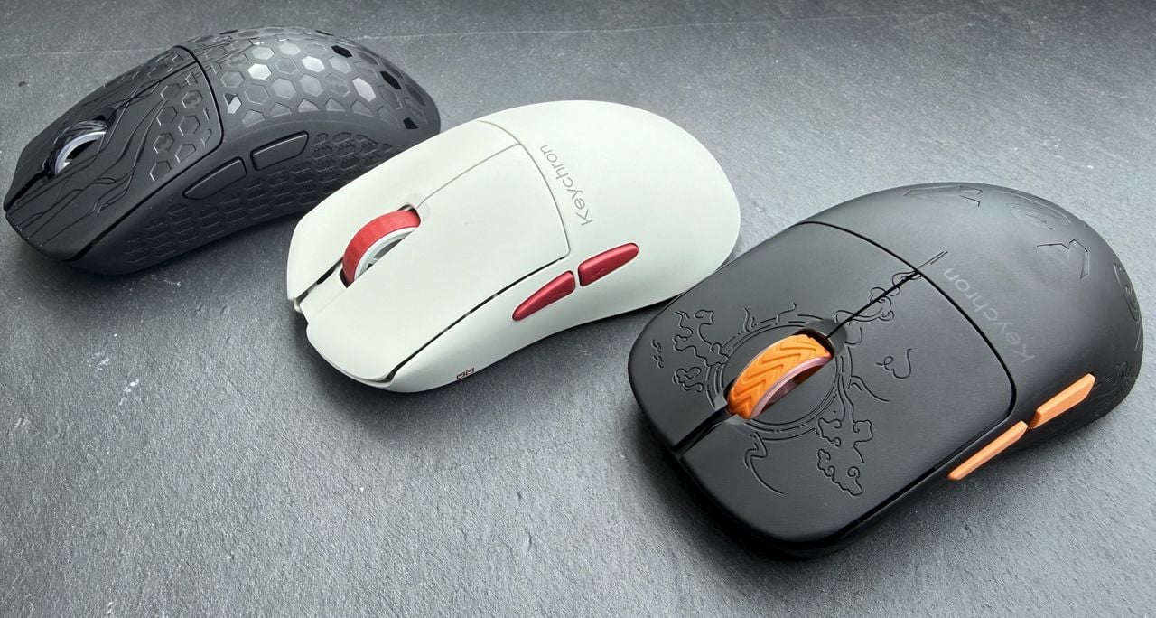 New Keychron G3, G4 & G5 Wireless Mice : Hands-On Comparison