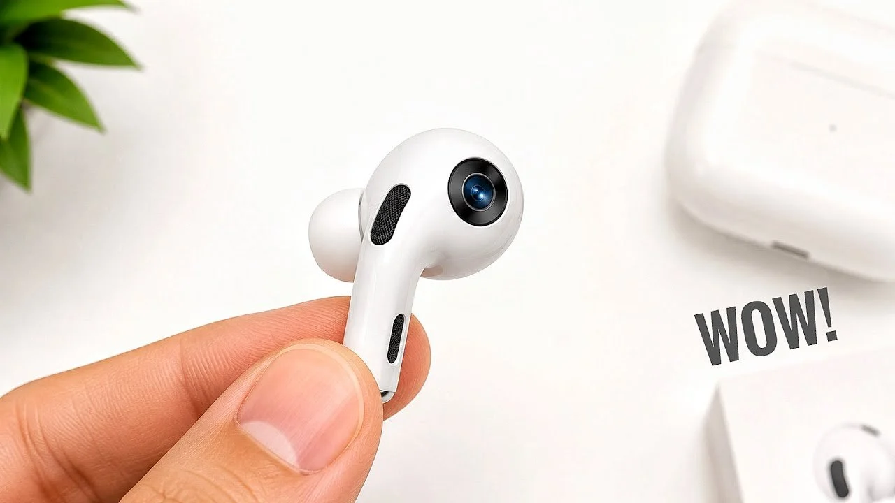 Apple’s AirPods Pro 3 leak reveals a ‘Visual Intelligence’ camera—but not for photos