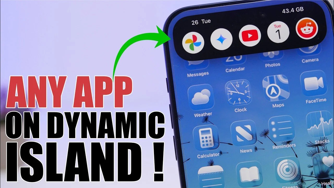 The Hidden iPhone Trick to Open Any App from the Dynamic Island