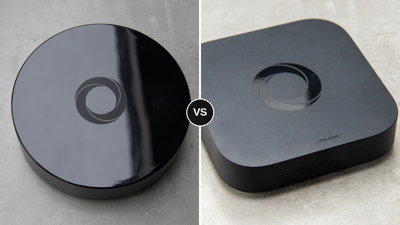 Homey Pro 2026 vs Homey Pro mini Homey Pro 2026 vs Homey Pro mini