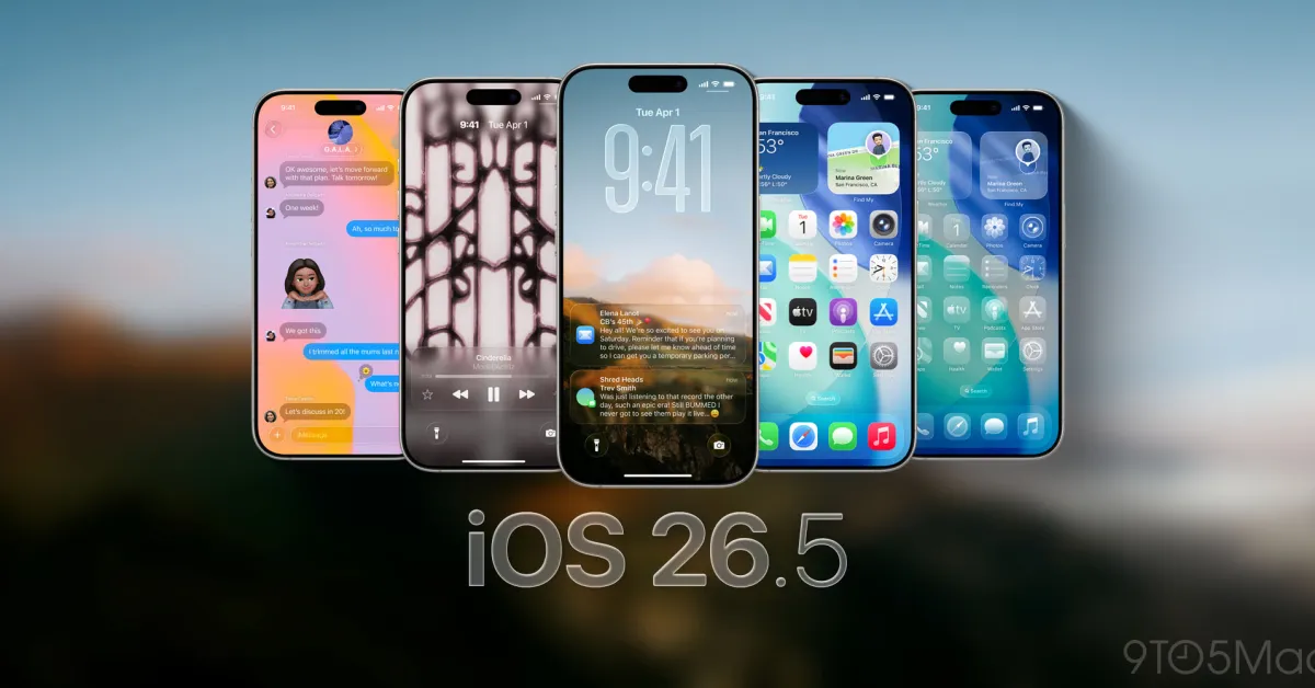Apple releases iOS 26.5 with 3 key features including new wallpapers for your iPhone