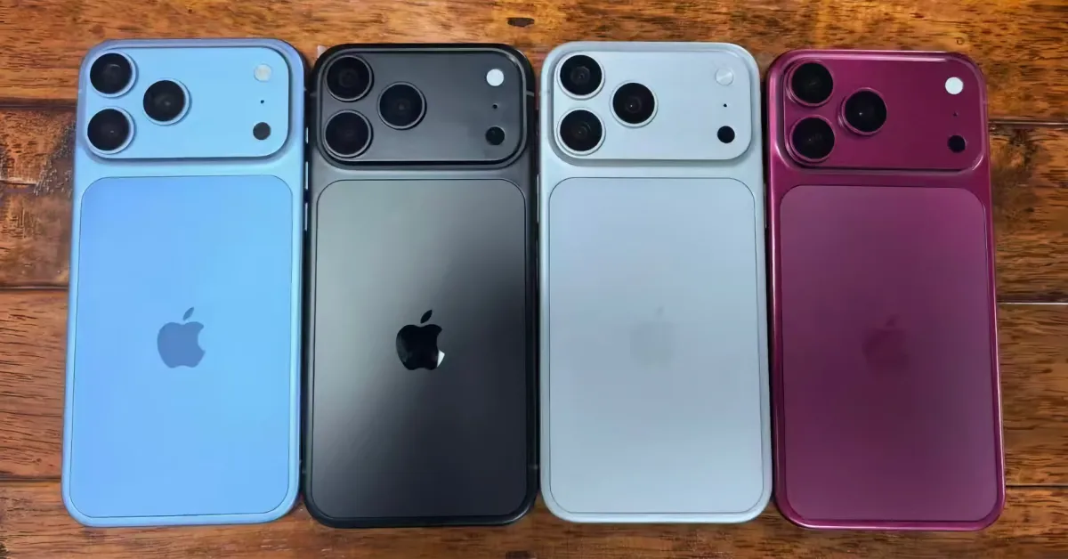 iPhone 18 Pro dummy units reveal four color options [Gallery]
