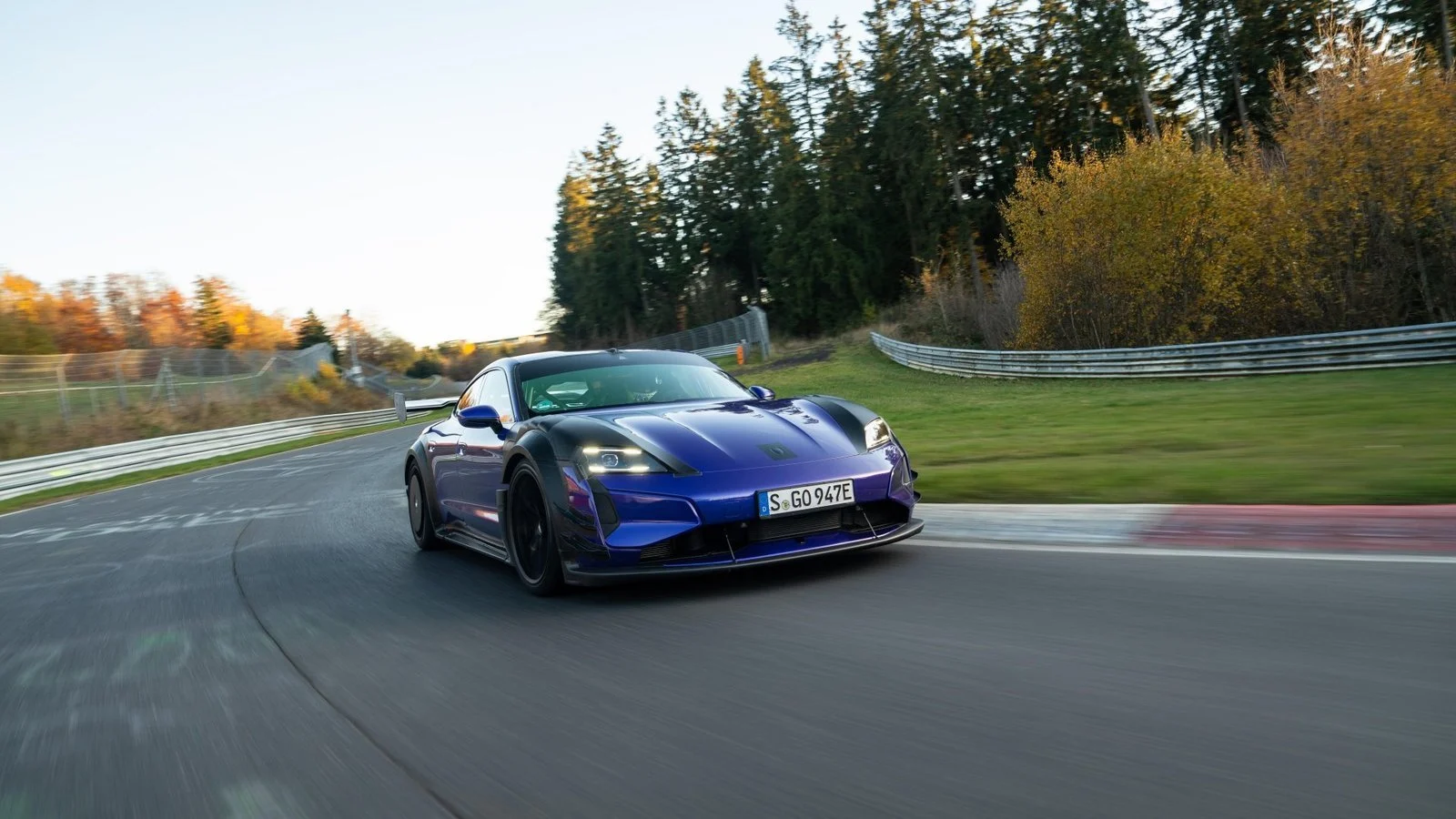 Porsche Taycan Turbo GT with Manthey Kit Breaks Nürburgring Record