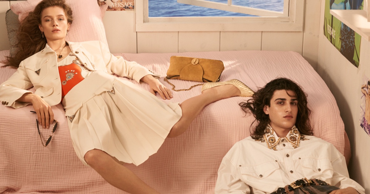 Versace La Vacanza Takes a Nostalgic Trip for 2026