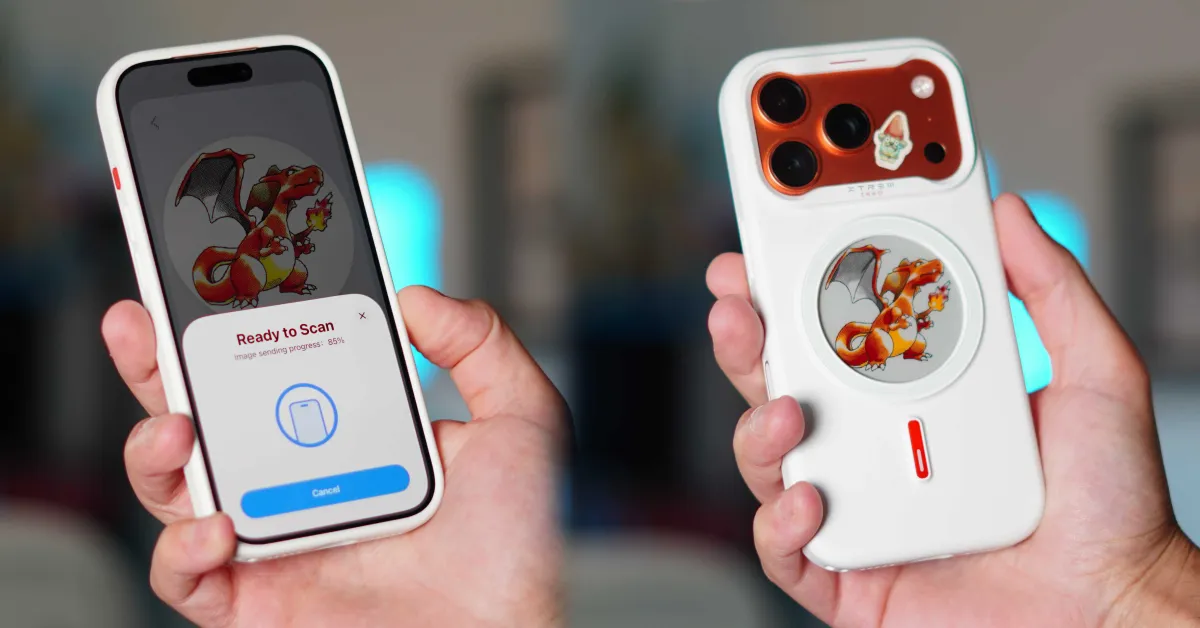 Hands-on: This case adds a customizable e-ink display to your iPhone [Video]