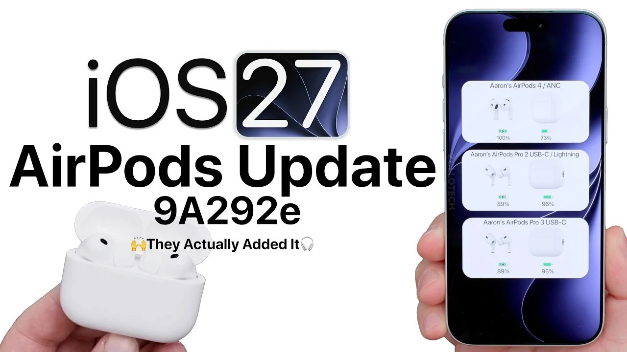 What Apple Just Changed in the New AirPods Update for iOS 27 What Apple Just Changed in the New AirPods Update for iOS 27