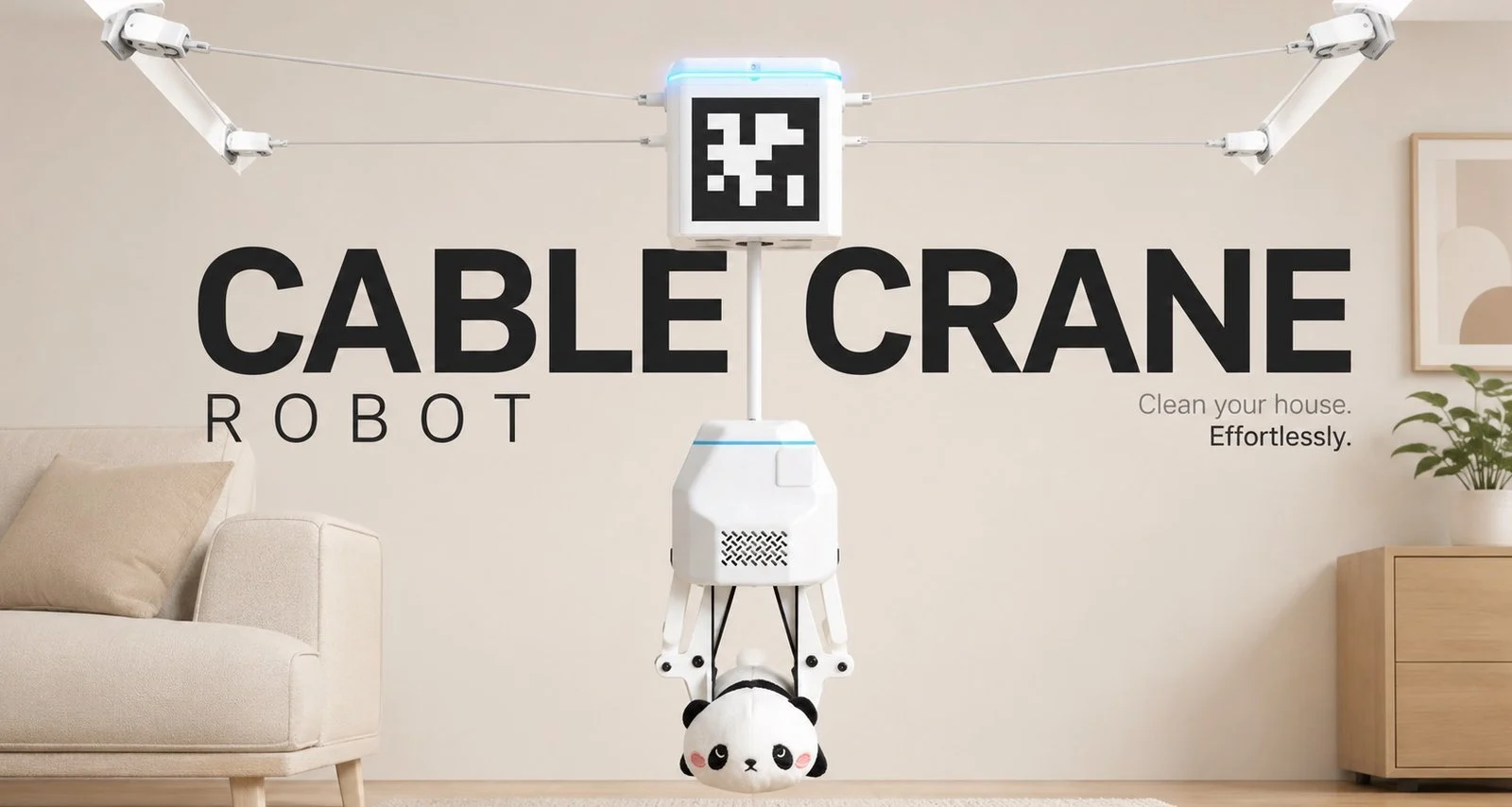 How to Build a Crane Robot to Clean Your Home