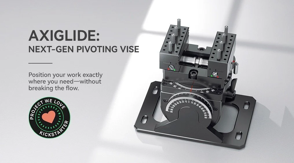 AxiGlide : The Ultimate Pivoting Vise for Intricate Crafting
