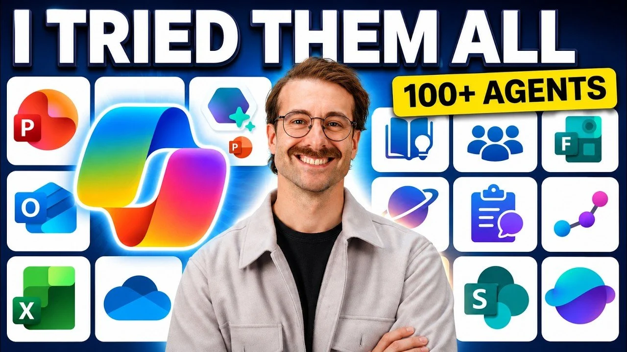 100 Microsoft Copilot Agents Tested : Only 5 Essentials You Actually Need 100 Microsoft Copilot Agents Tested : Only 5 Essentials You Actually Need