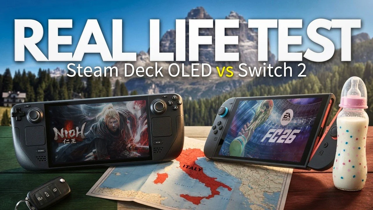 Steam Deck OLED vs Switch 2: the Ultimate Travel Test