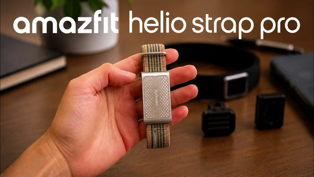 Amazfit Helio Strap Pro Unveils a Triple-Position Sensor System