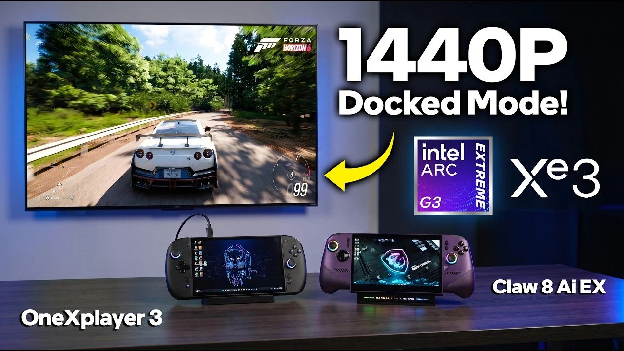 Handheld PCs Finally Conquer 1440P Gaming with the ARC B390 iGPU