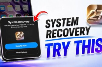 Stuck in iOS 27 System Recovery? Try This Fix First