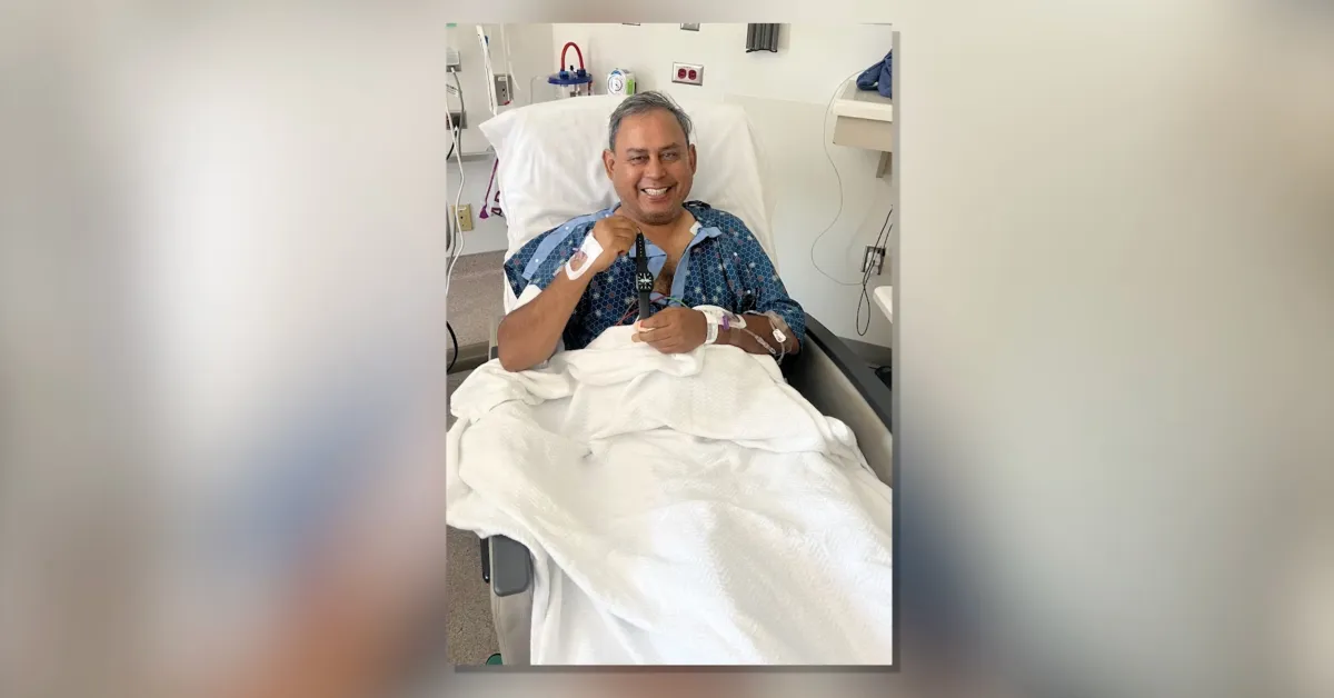 Man credits Apple Watch with saving his life after collapsing at home Man credits Apple Watch with saving his life after collapsing at home